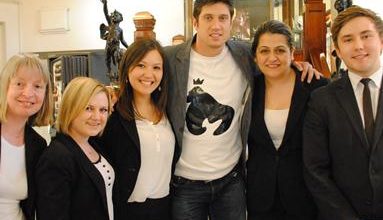 Vernon Kay surprises EW Payne in Bromley