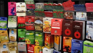Sales of gift cards show Q3 increase