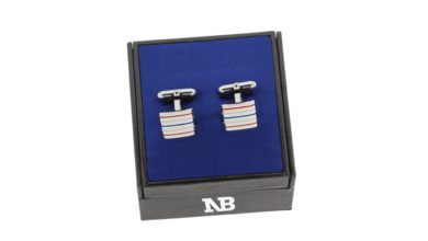 Nina Breddal – ‘Sterling silver cufflinks’
