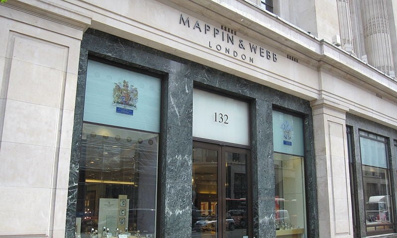 Mappin & Webb receives royal warrant expansion
