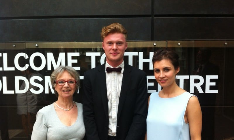 Ben Hawkins wins debut Catherine Jones competition