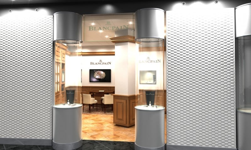 Blancpain to open flagship store and first franchise boutique
