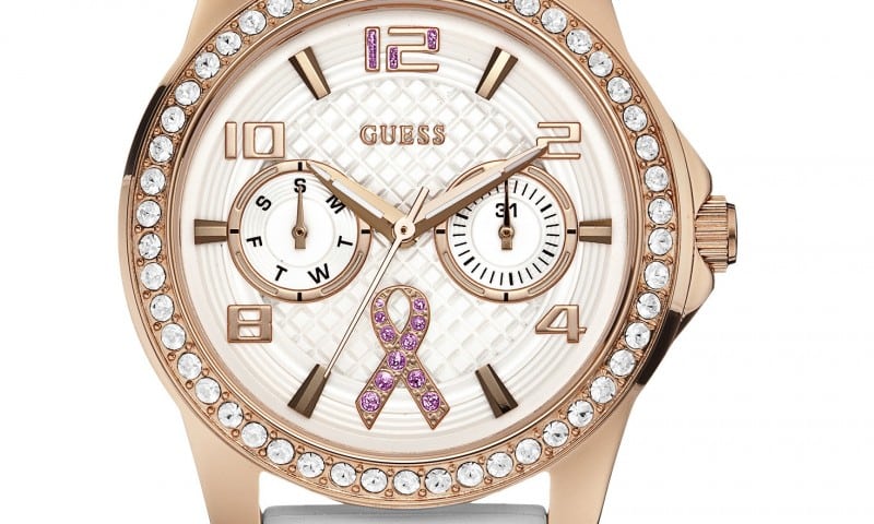 Guess launches Breast Cancer Awareness watch