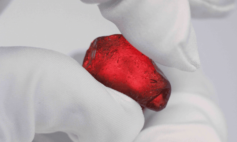 Gemfields reports record-sales at £27m ruby auction