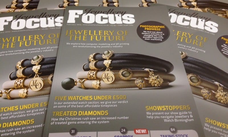 Visit Jewellery Focus at J&WB on stand 17V46