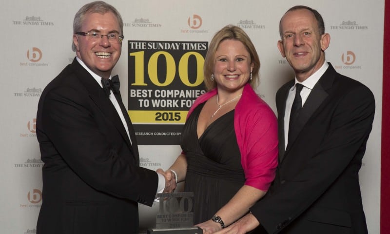 Beaverbrooks named in Sunday Times ‘100 Best Companies to Work For’