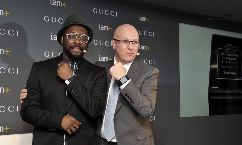 Gucci teams with Will I Am for wearable smartband