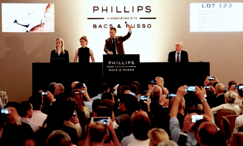 Phillips reports successful inaugural watch auction