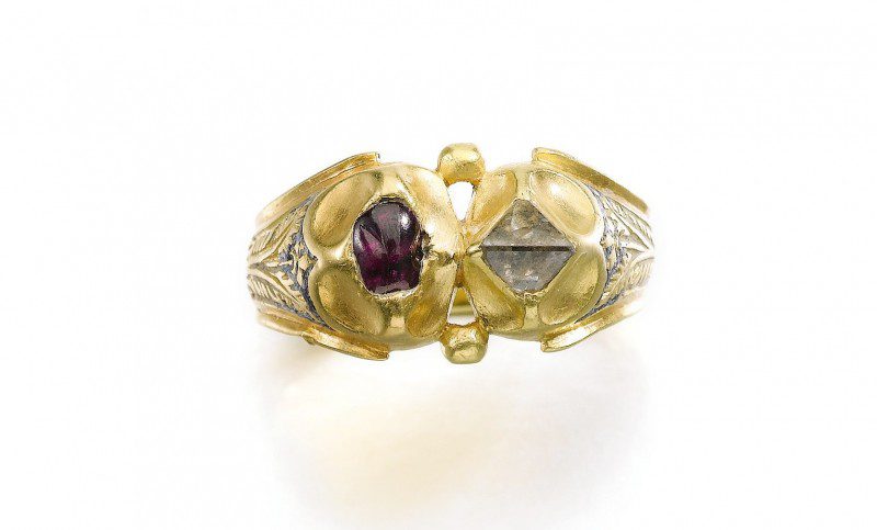 Sotheby’s to auction Cromwell-era ring unearthed by metal detector