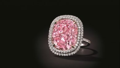 Rare pink diamond sells for record ยฃ19m