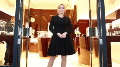 Kate Winslet opens Longines first UK store
