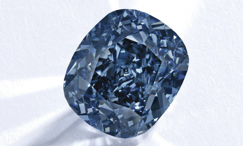‘Blue Moon’ diamond sells for record £31.8m