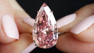 Pink diamond sells for record-breaking £21.8m