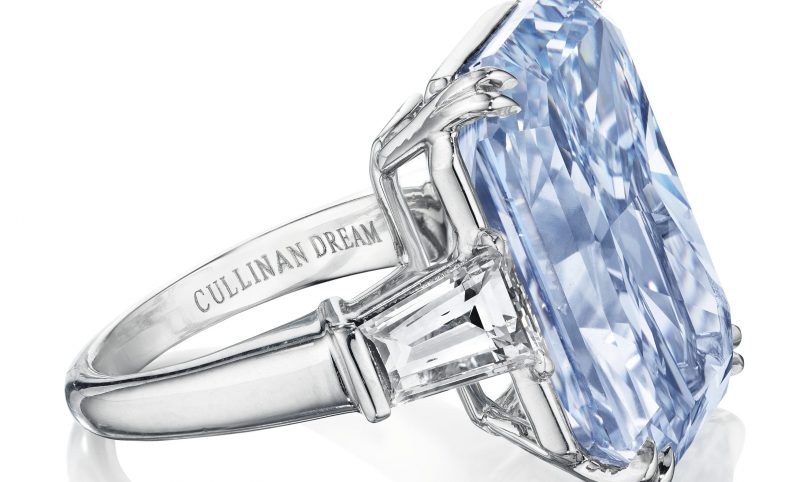 Blue diamond sells for record-breaking £17.5m