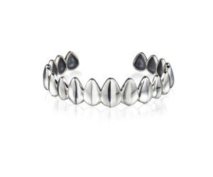 Pangolin_Scale_Cuff_Silver