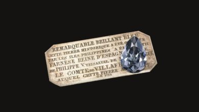 Historic diamond ‘The Farnese Blue’ to auction for first time