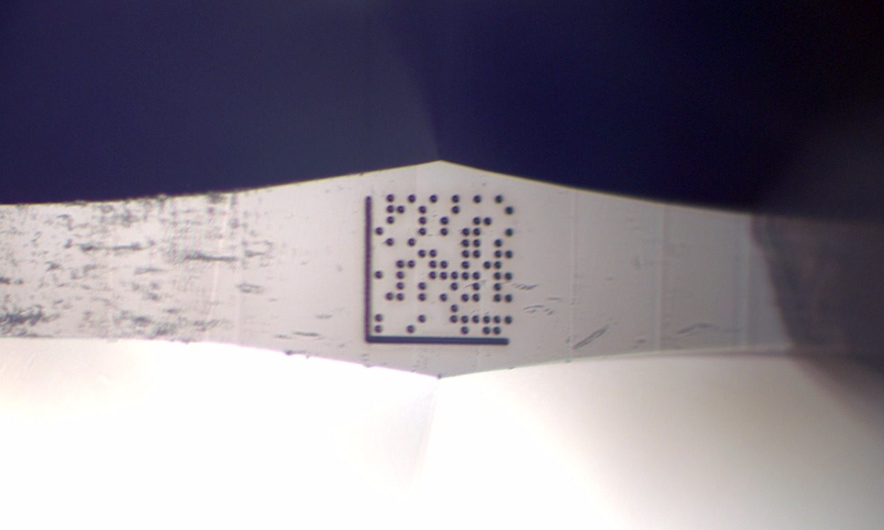 Everledger showcases diamond Data Matrix code