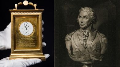 Nelson’s victory watch for the Battle of Trafalgar to be auctioned