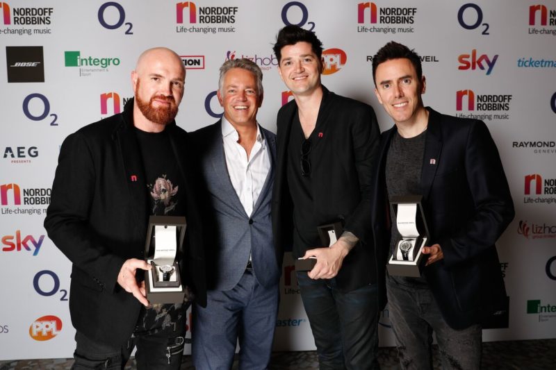 Raymond Weil awards ‘International Artist’ to The Script