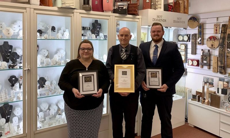 McKellars Jewellers wins at Lanarkshire Business Awards