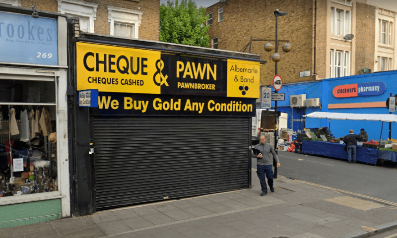 A&B Pawnbrokers and Herbert Brown shutters UK stores