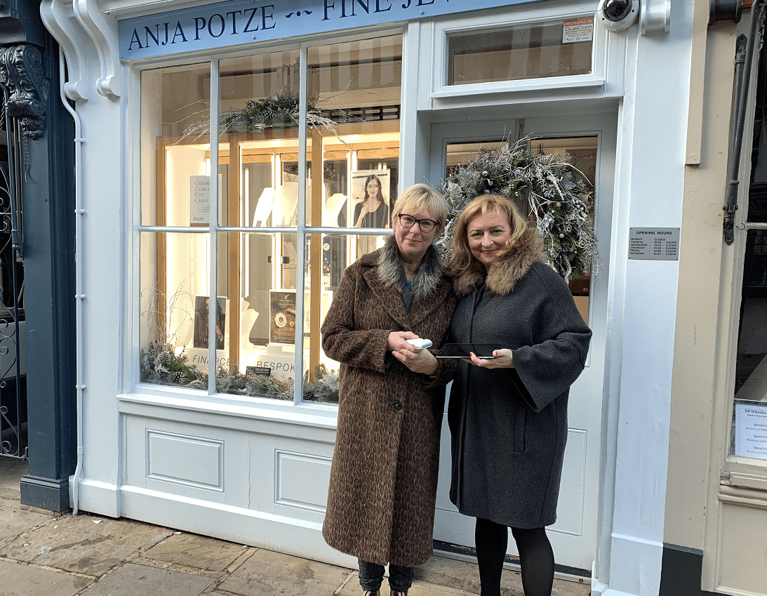 Anja Potze jewellers donates £30k to breast cancer unit