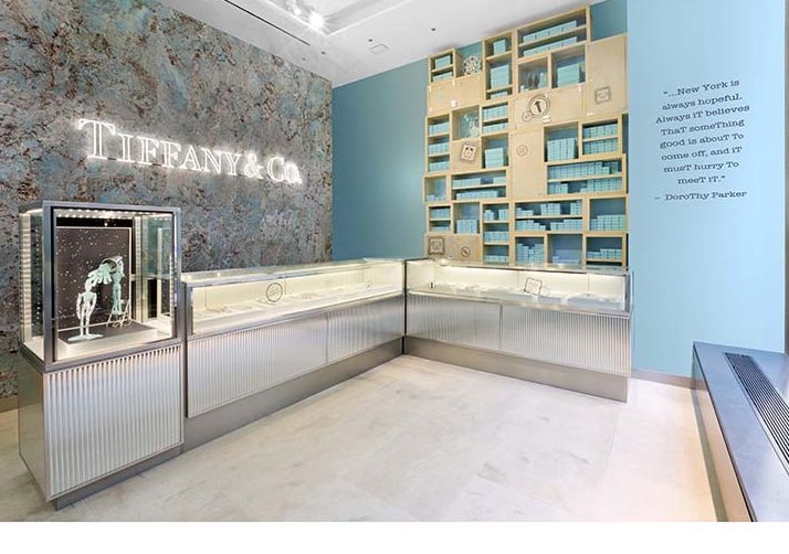 Tiffany and Co reports 1-3% increase in sales during holiday period