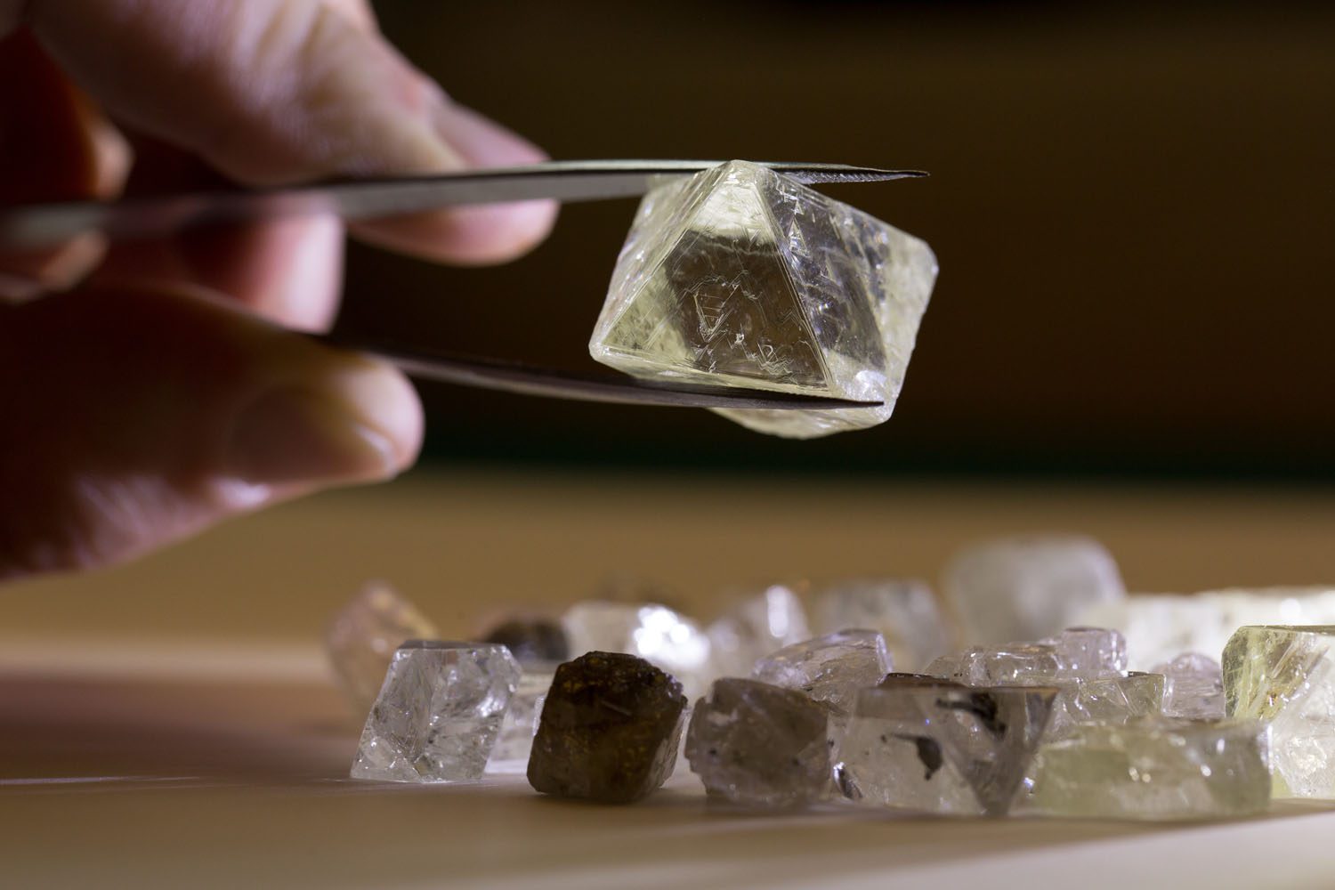 Alrosa ‘virtually stops’ trade in April