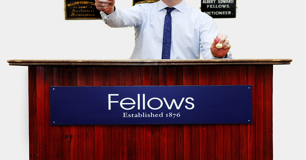 Fellows returns to live auctions