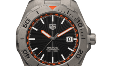 TAG Heuer partners with Bamford on exclusive Aquaracer timepiece