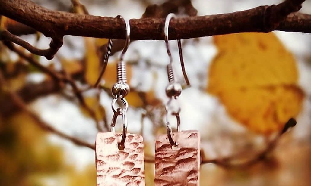 Making jewellery on a narrowboat