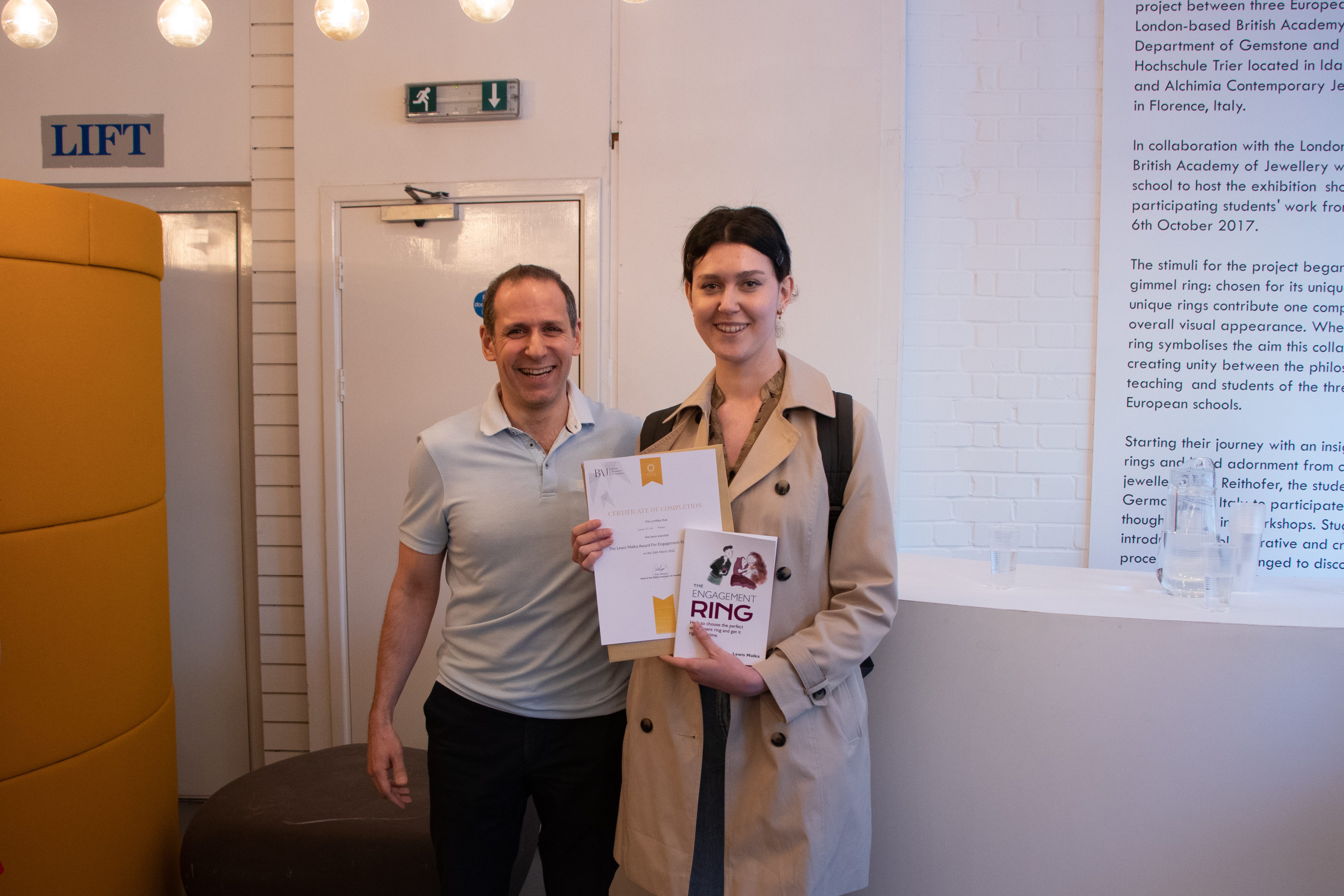 BAJ and Lewis Malka collaborate for engagement ring scheme