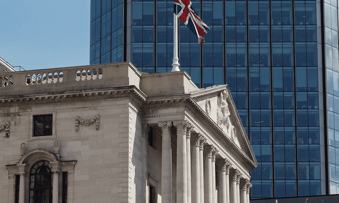 BoE raises interest rates to 1.25%