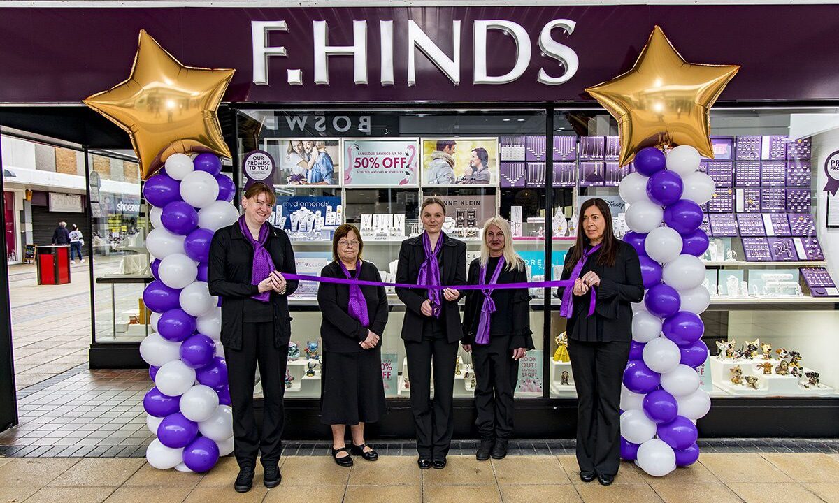 F.Hinds upgrades and expands two stores