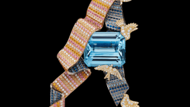 Dior designs unique brooch for Dior Men Show
