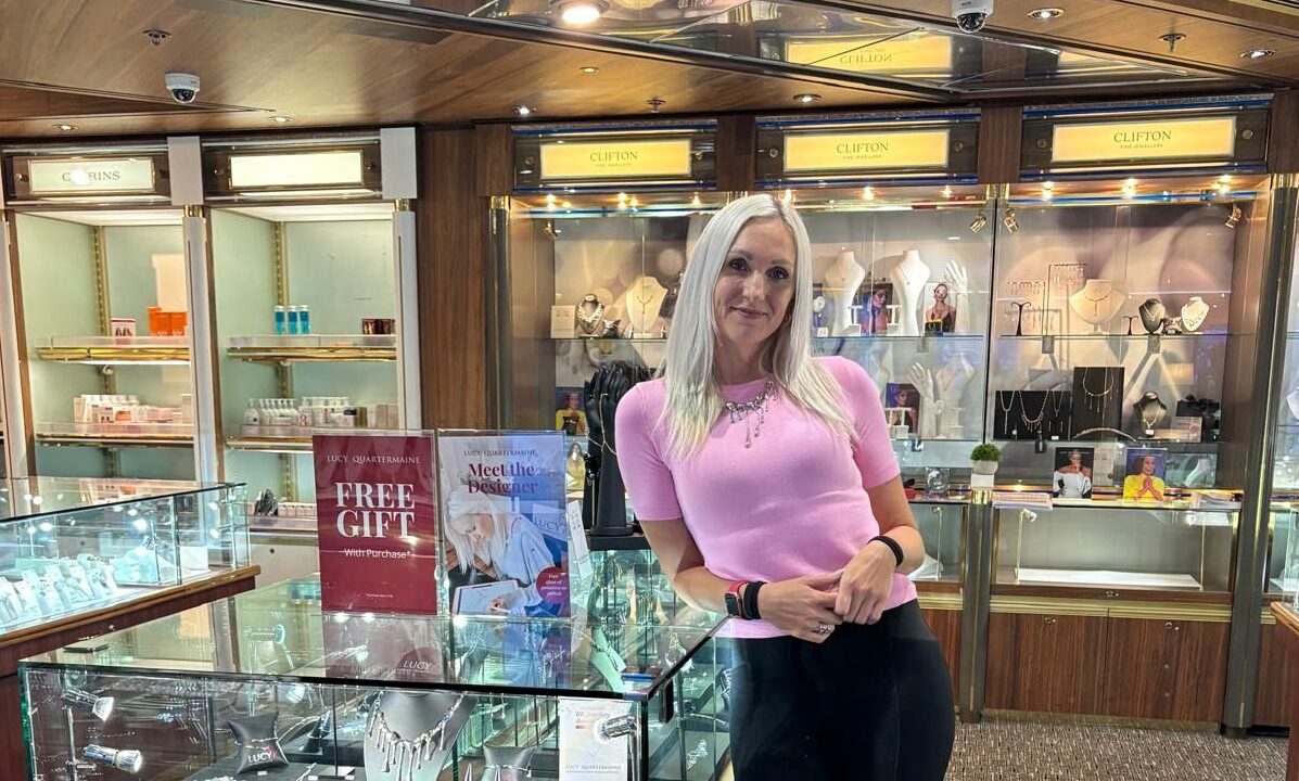 Lucy Quartermaine partners with Harding for cruise collections