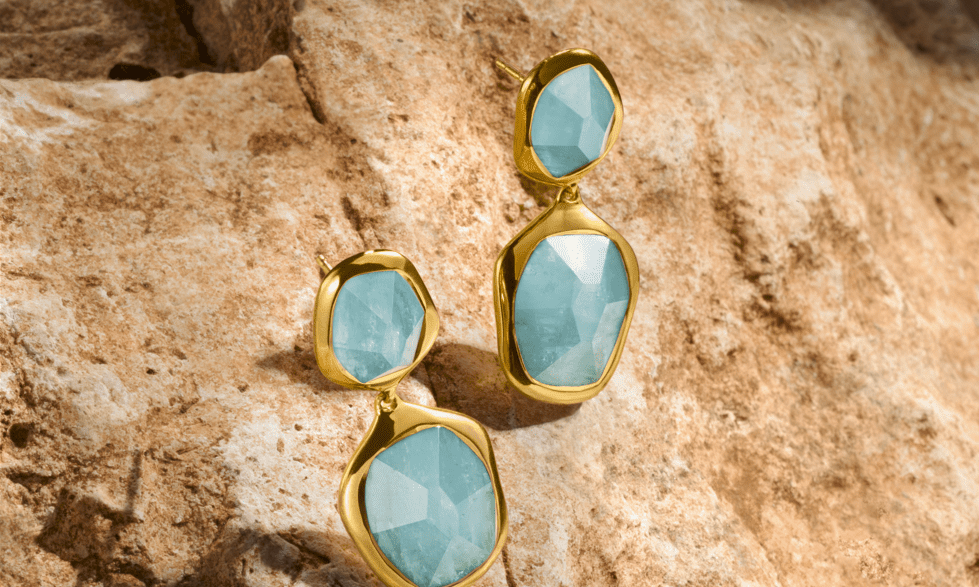 Monica Vinader launches first fully traceable aquamarine collection