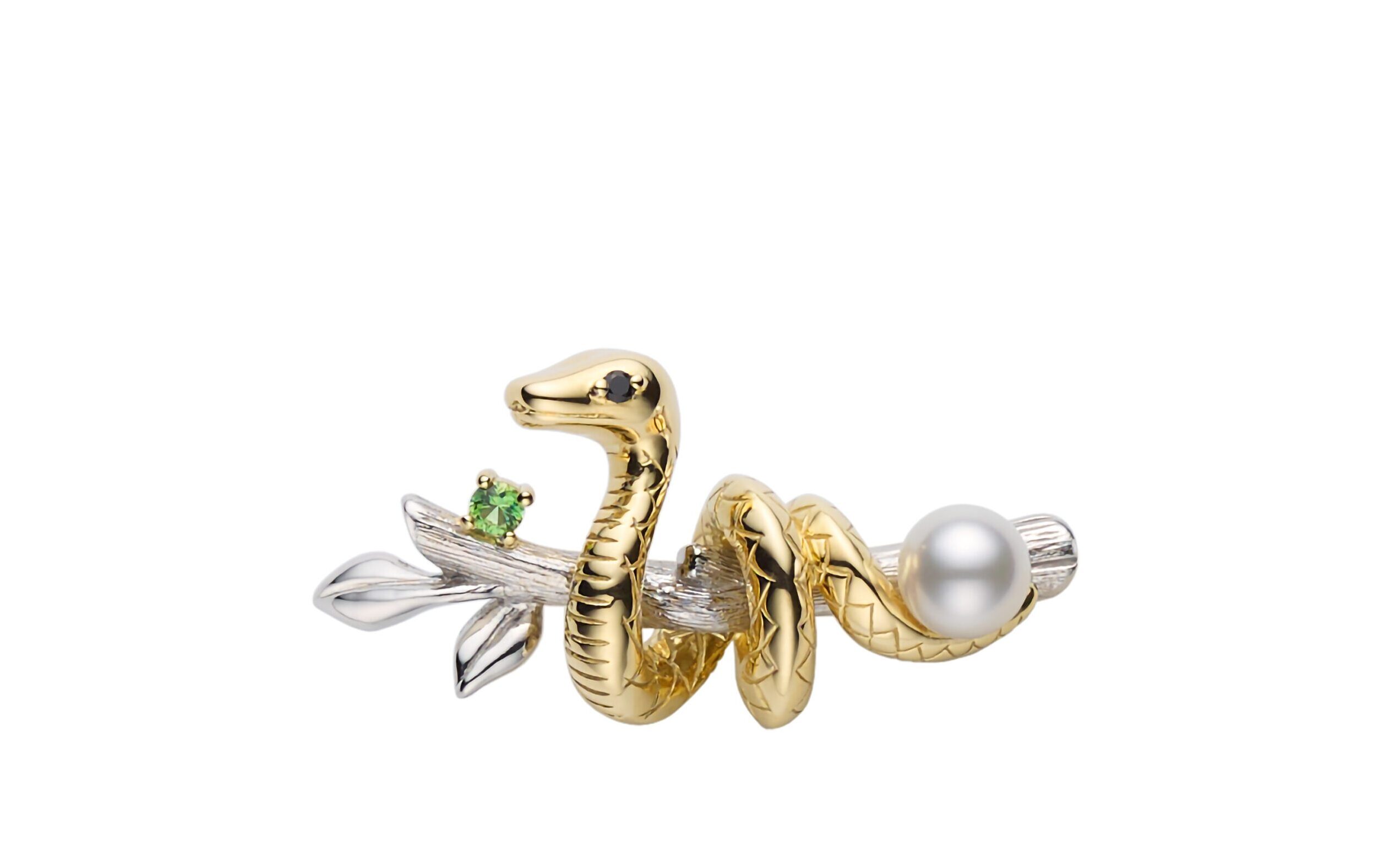 Mikimoto launches new Snake brooch to celebrate Lunar New Year