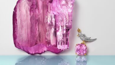 Tiffany launches Bird on a Rock collection featuring 7,500-carat kunzite