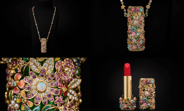 Dior unveils Rouge Premier lipstick necklace