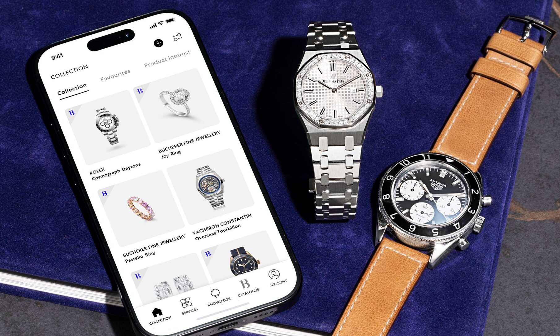 Bucherer launches digital app for UK watch and jewellery collections