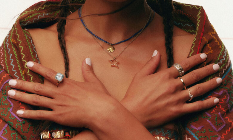 Nathalie Kelley launches Pure Earth’s 2025 Pure Gold Auction necklace