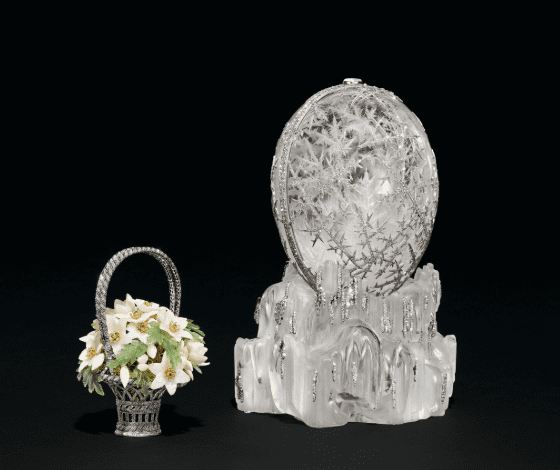 Christie’s sets new Fabergé auction record with £22.9m Winter Egg sale